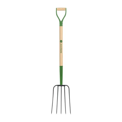 JOHN DEERE BPJ-5D-JD 5 ágú trágyavilla, 95 cm-es prémium keményfa nyéllel, " D " markolattal (35136)