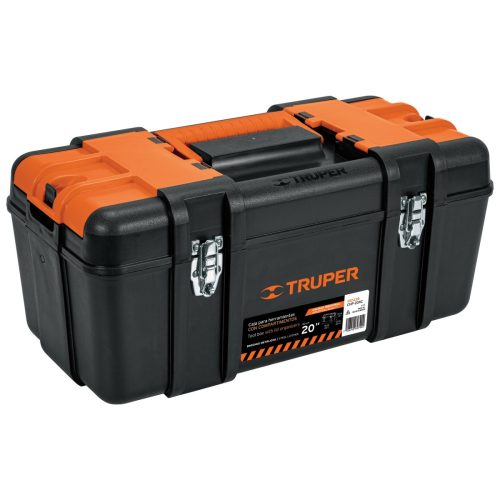 TRUPER CHP-20XC Ipari szerszámosláda fém csattal, rekeszekkel, 50 cm (102435)