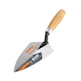   TRUPER CT-8 Hegyes kovácsolt kőműveskanál fa markolattal, 20 cm (102615)