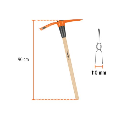 TRUPER TP-5MM Csákány fa nyéllel, 2,3 kg / 90 cm (102966)