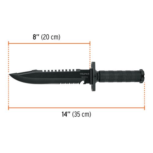 TRUPER CTA-8M Taktikai vadászkés, 20 cm (103711)