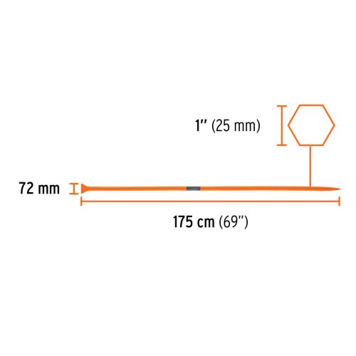 TRUPER BAP-175 Bontóvas, 175 cm / 72 mm (10762)