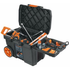   TRUPER CHP-23R Szerszámosláda kerekekkel és kihúzható fogantyúval 23" / 58 cm (10902)