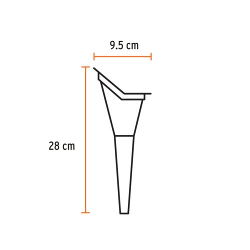 TRUPER Műanyag tölcsér. 28 cm (11205)