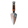 TRUPER CT-9B Hegyes kovácsolt kőműveskanál ComfortGrip markolattal, 23 cm (11231)