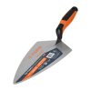 TRUPER CT-10B Hegyes kovácsolt kőműveskanál ComfortGrip markolattal, 25 cm (11232)