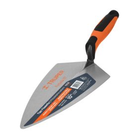   TRUPER CT-10B Hegyes kovácsolt kőműveskanál ComfortGrip markolattal, 25 cm (11232)