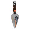 TRUPER CT-10B Hegyes kovácsolt kőműveskanál ComfortGrip markolattal, 25 cm (11232)