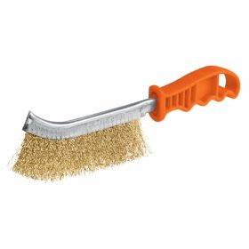   TRUPER CEA-10 Hullámos sárgaréz drótkefe hajlított véggel, szikramentes, 24 cm (11540)