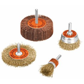   TRUPER JCA-4P Csiszoló készlet fúrógéphez, 4 részes (11577)