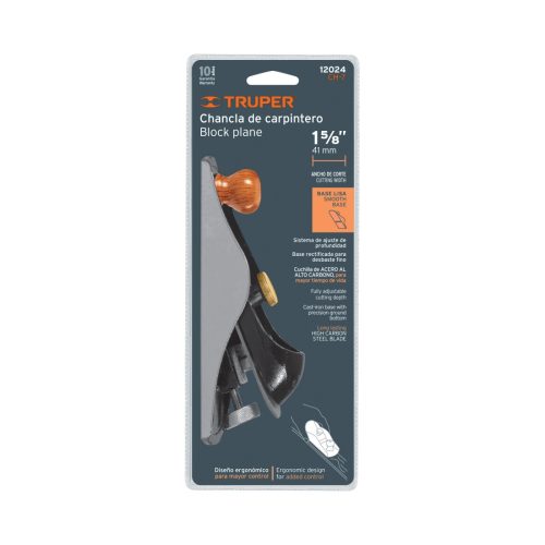 TRUPER CH-7 Simító block gyalu, 41 mm (12024)