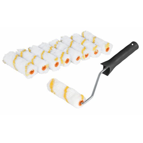 TRUPER ROPI-420N9 Poliészter festőhenger készlet, 10 részes, 10 cm / 9,5 mm (12132)  /OUTLET/