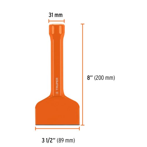 TRUPER CL-3-1/2X8 Lapos téglavéső 20 cm / 89 mm (12190)