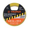 TRUPER CIPRE-33A Sárga - Fekete ragasztószalag, 48 mm / 33 m  (12597)