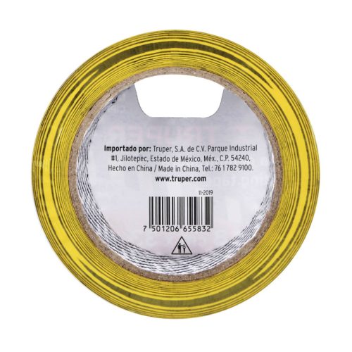 TRUPER CIPRE-33A Sárga - Fekete ragasztószalag, 48 mm / 33 m  (12597)
