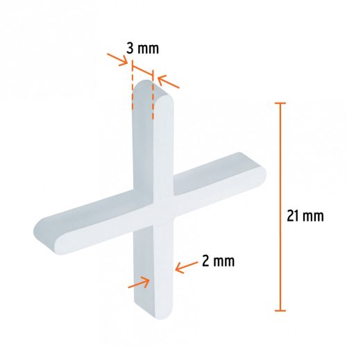TRUPER SELO-20 Fugakereszt, 2 mm, 200 db (12972)