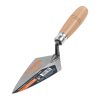 TRUPER CT-6 Hegyes kovácsolt kőműveskanál fa markolattal, 15 cm (12990)