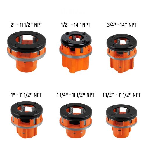 TRUPER TA-851 Csőmenetmetsző készlet, 9 részes, 1/2" - 2" (13071)