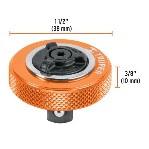 TRUPER M-3849-P Racsnis kézi behajtó, 3/8" (13652)