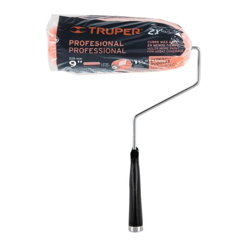 TRUPER ROPI-930 Festőhenger nyéllel extra durva felületekhez, 22,5 cm / 30 mm (13879)  /OUTLET/