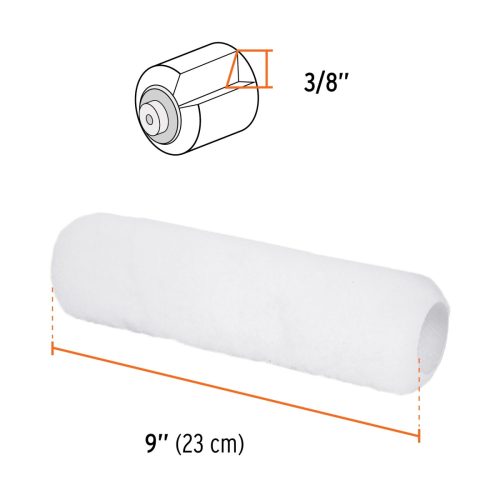 TRUPER R-ROPI-910 Festőhenger extra sima festéshez, 22,5 cm / 9,5 mm (13882)  /OUTLET/