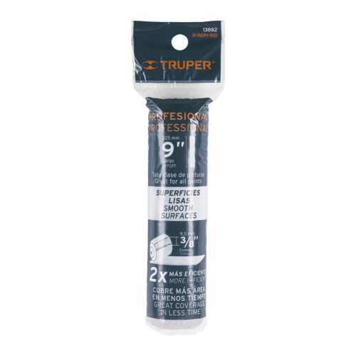 TRUPER R-ROPI-910 Festőhenger extra sima festéshez, 22,5 cm / 9,5 mm (13882)  /OUTLET/