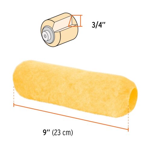 TRUPER R-ROPI-920 Festőhenger durva felületekhez, 22,5 cm / 19 mm (13884)  /OUTLET/