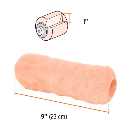 TRUPER R-ROPI-925 Festőhenger nagyon durva felületekhez, 22,5 cm / 25 mm (13885)  /OUTLET/