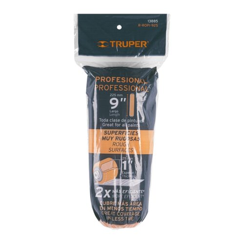 TRUPER R-ROPI-925 Festőhenger nagyon durva felületekhez, 22,5 cm / 25 mm (13885)  /OUTLET/