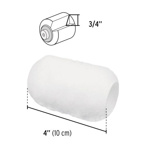 TRUPER R-ROPI-420P Poliészter festőhenger, 10 cm / 19 mm (13897)  /OUTLET/