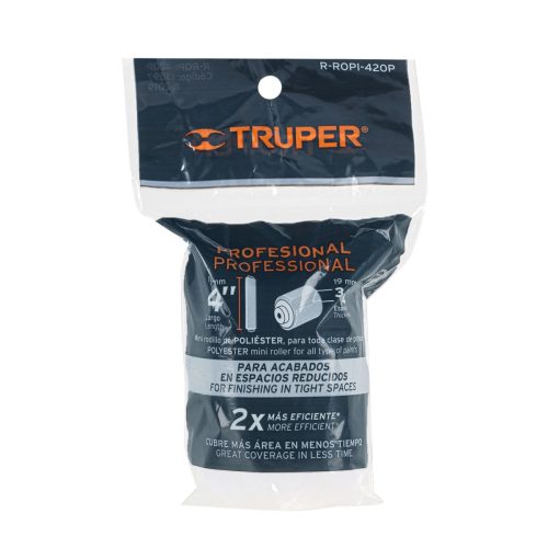 TRUPER R-ROPI-420P Poliészter festőhenger, 10 cm / 19 mm (13897)  /OUTLET/