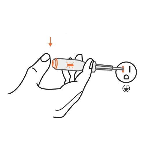 TRUPER PROCO-19 Fázisceruza, 19 cm, 100-500V (13989)