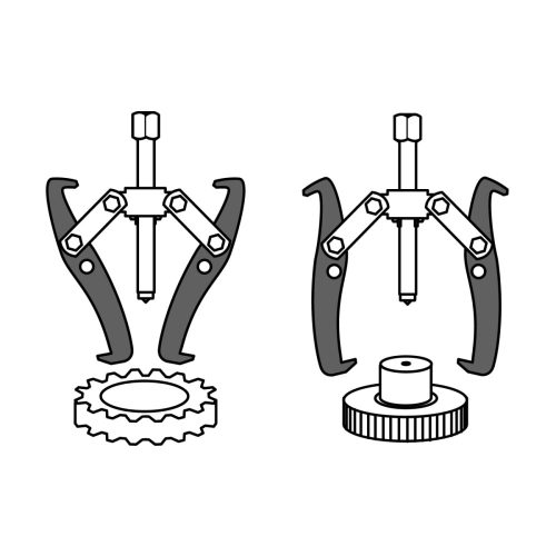TRUPER EX-P3 Csapágylehúzó, három karos, 82,5 mm (14500)