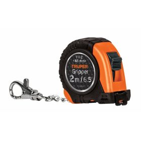   TRUPER FH-2 Kulcstartó gumírozott mérőszalag 2 m / 6,5 ft (14602)