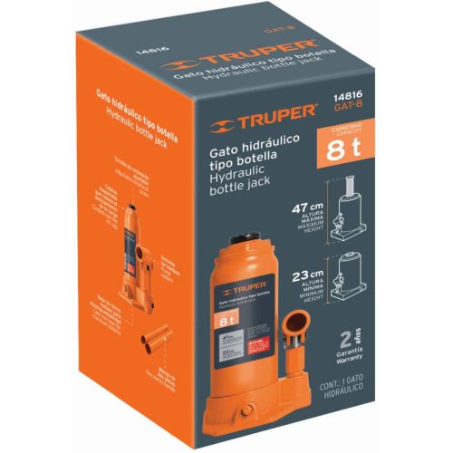 TRUPER GAT-8 Hidraulikus emelő, 8 t  (14816)