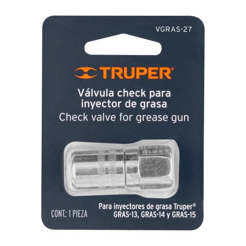 TRUPER VGRAS-27 Zsírzópisztoly csatlakozó, zsírzógomb (14926)