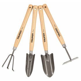   TRUPER JJ-4L 4 részes mini kerti szerszámkészlet 31 cm-es nyéllel (15040) TMA