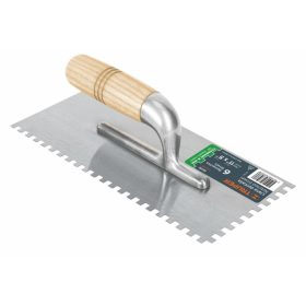   TRUPER LLM-6C Fogazott glettelő fa markolattal,13 x 28 cm / 6 mm (15410)