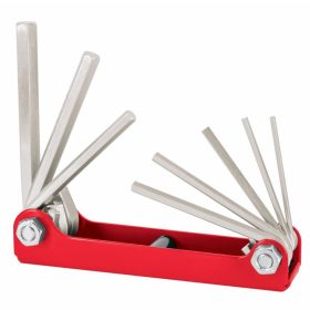   TRUPER ALL-8P Összehajtható colos imbuszkulcs készlet, 8 méretes, 1/16" - 5/16" (15556)