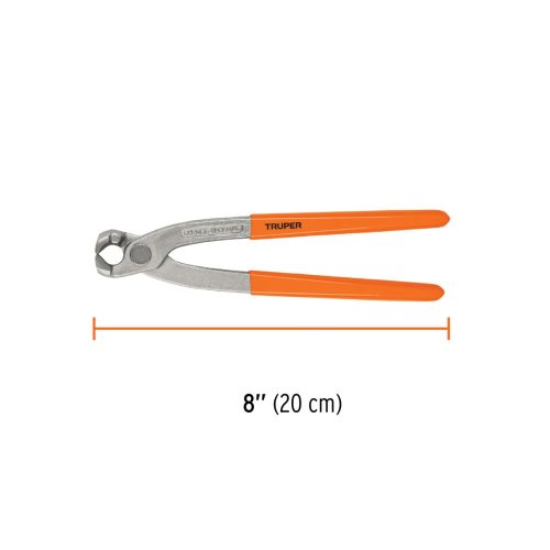 TRUPER TN-8A Rabitz fogó - Tömlőbilincs fogó, 20 cm (17519)
