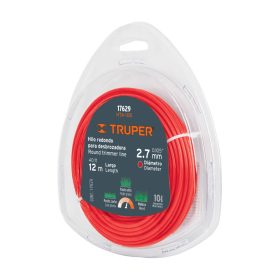   TRUPER HTA-105 Szegélynyíró damil, kerek profil 2,7 mm / 12 m (17629)