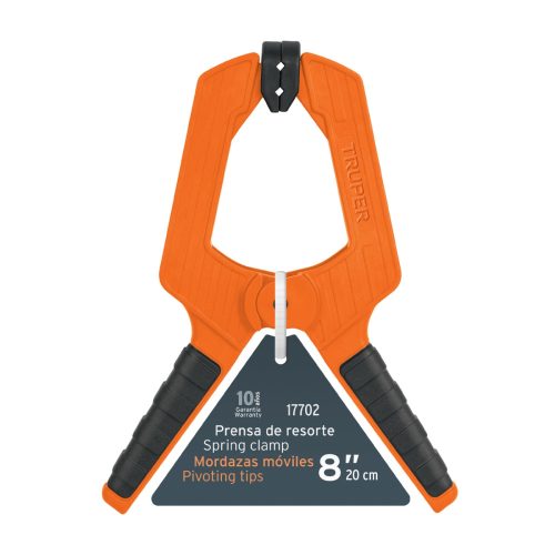 TRUPER PRE-8 Műanyag szorító csipesz, 100 mm (17702)