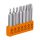 TRUPER EXPERT P7-25T Torx bitkészlet, 50 mm, T10 - T40, 7 darabos (17796)