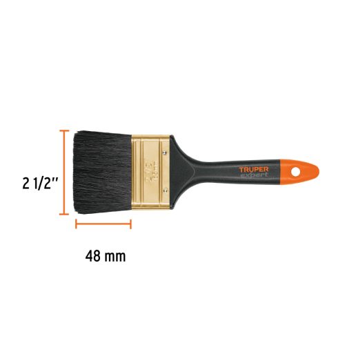 TRUPER EXPERT BRT-2-1/2X Professzionális festőecset műanyag nyéllel 2-1/2", 65 mm (17863)