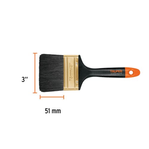 TRUPER EXPERT BRT-3X Professzionális festőecset műanyag nyéllel 3", 75 mm (17864)