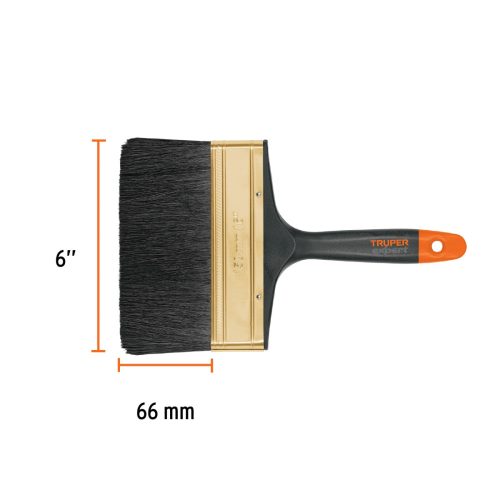 TRUPER EXPERT BRT-6X Professzionális festőecset műanyag nyéllel 6", 150 mm (17867)