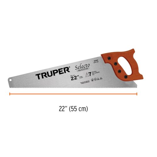 TRUPER STCX-14  Rókafarkú fűrész, 55 cm, 7 TPI (18166)