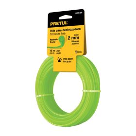   PRETUL HIDE-80P Szegélynyíró damil, kerek profil,  2 mm / 15 m (20023)