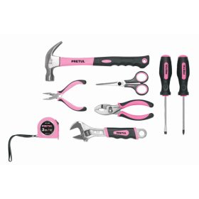  PRETUL SET-MA8 8 részes rózsaszín szerszámkészlet (21251)