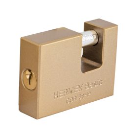   HERMEX COR-80LE Henger zárás "U" lakat, 80 mm, 2 kulcs  (22517)